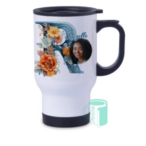 Mug Econo Travel Mug White 1