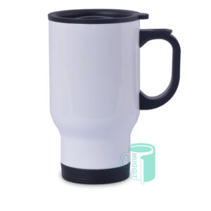 Mug Econo Travel Mug White