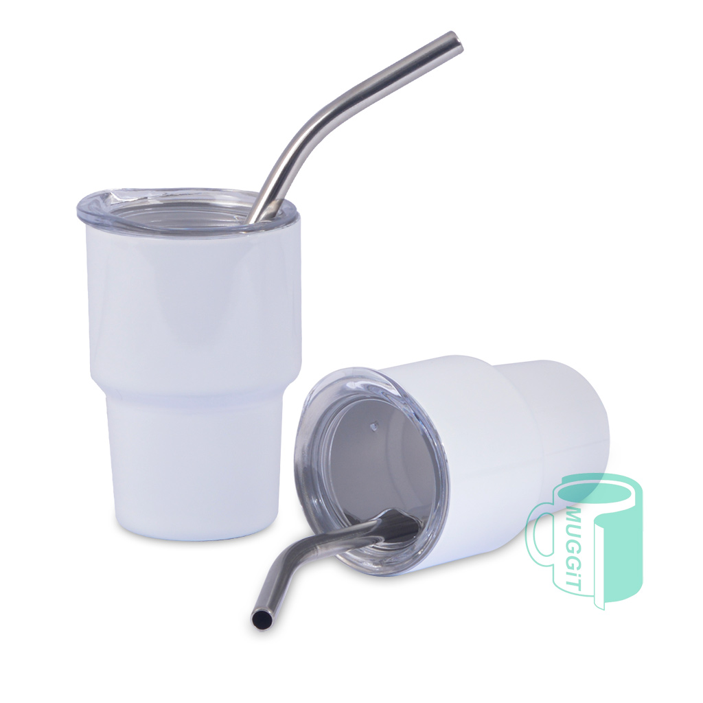 Mug SS Tumber 3oz with straw