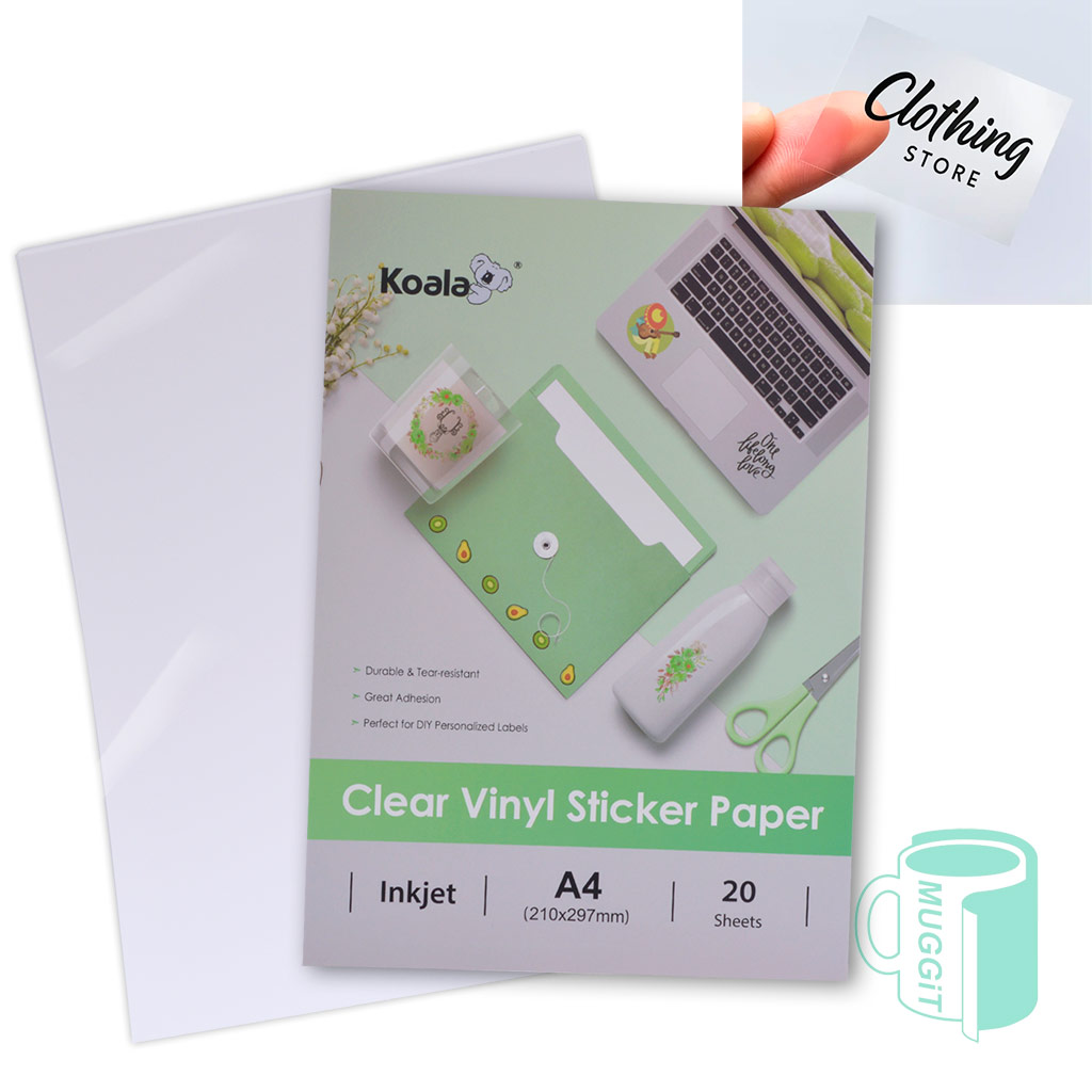 TP Inkjet Sticker Clear 20 1