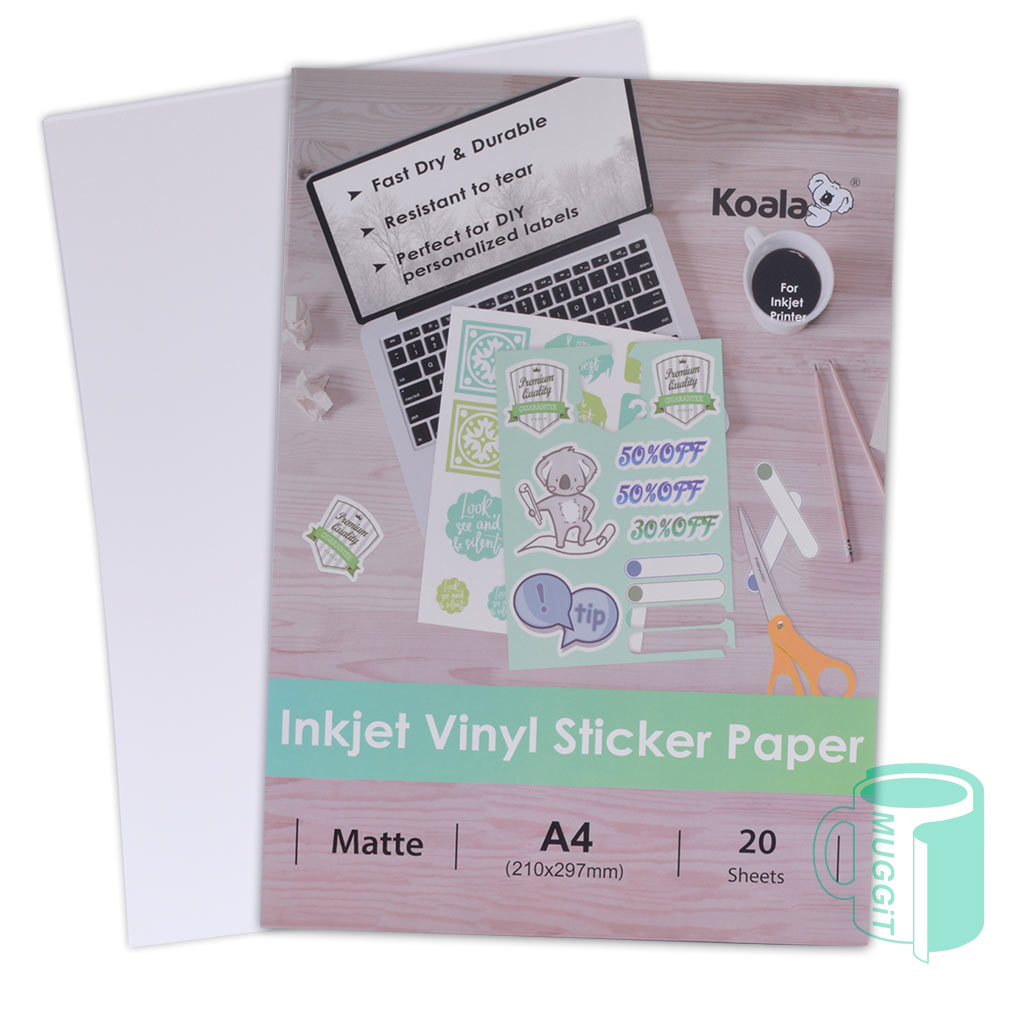 TP Inkjet Sticker White 20