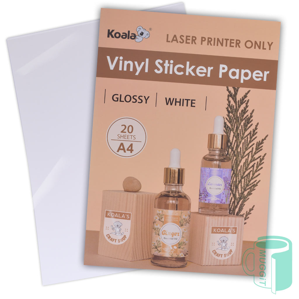 TP Laser Sticker White 20