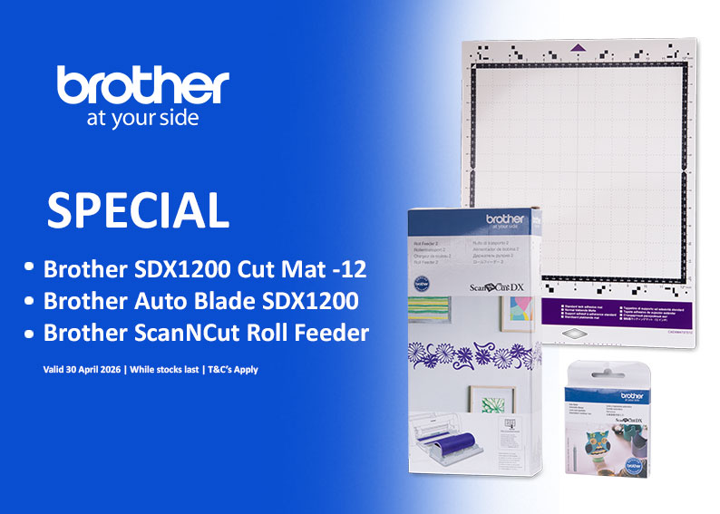 Brother special until 30 April 2026