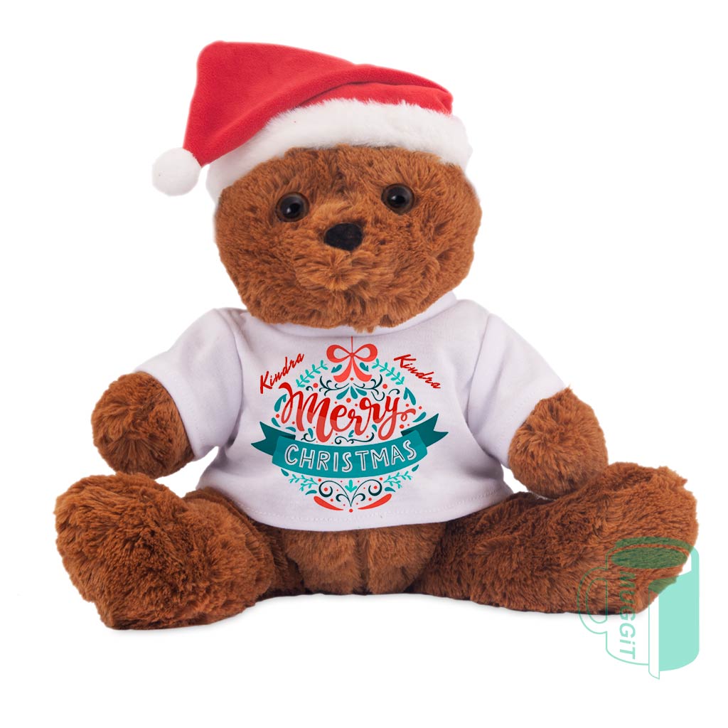 Teddy Bear Plush 25cm Xmas - Image 2