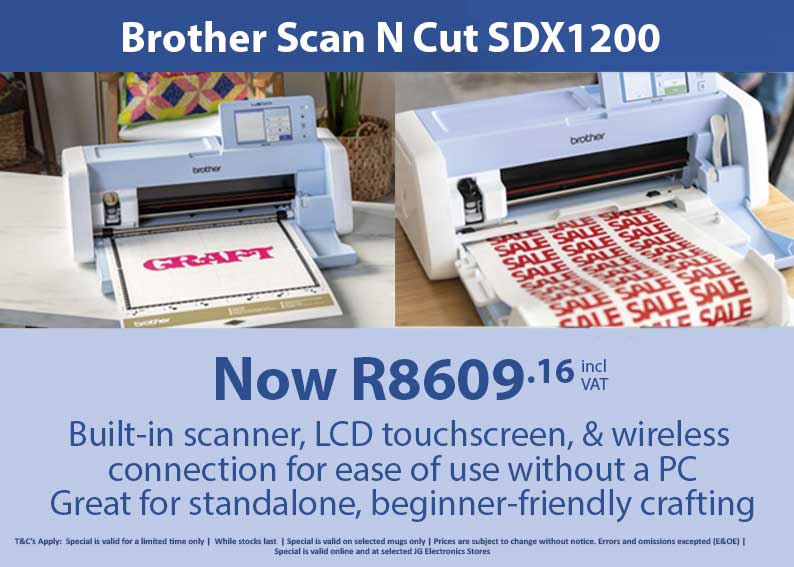 Special Brother Scan n Cut SDX1200
