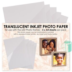 LED Photo frames - Translucent Inkjet Photopaper
